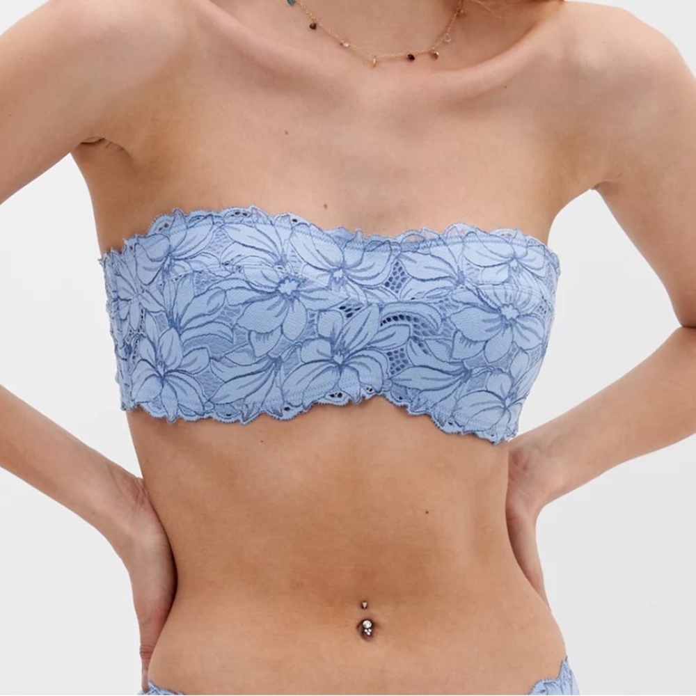 Aerie Beach Daze Lace Bandeau Bra